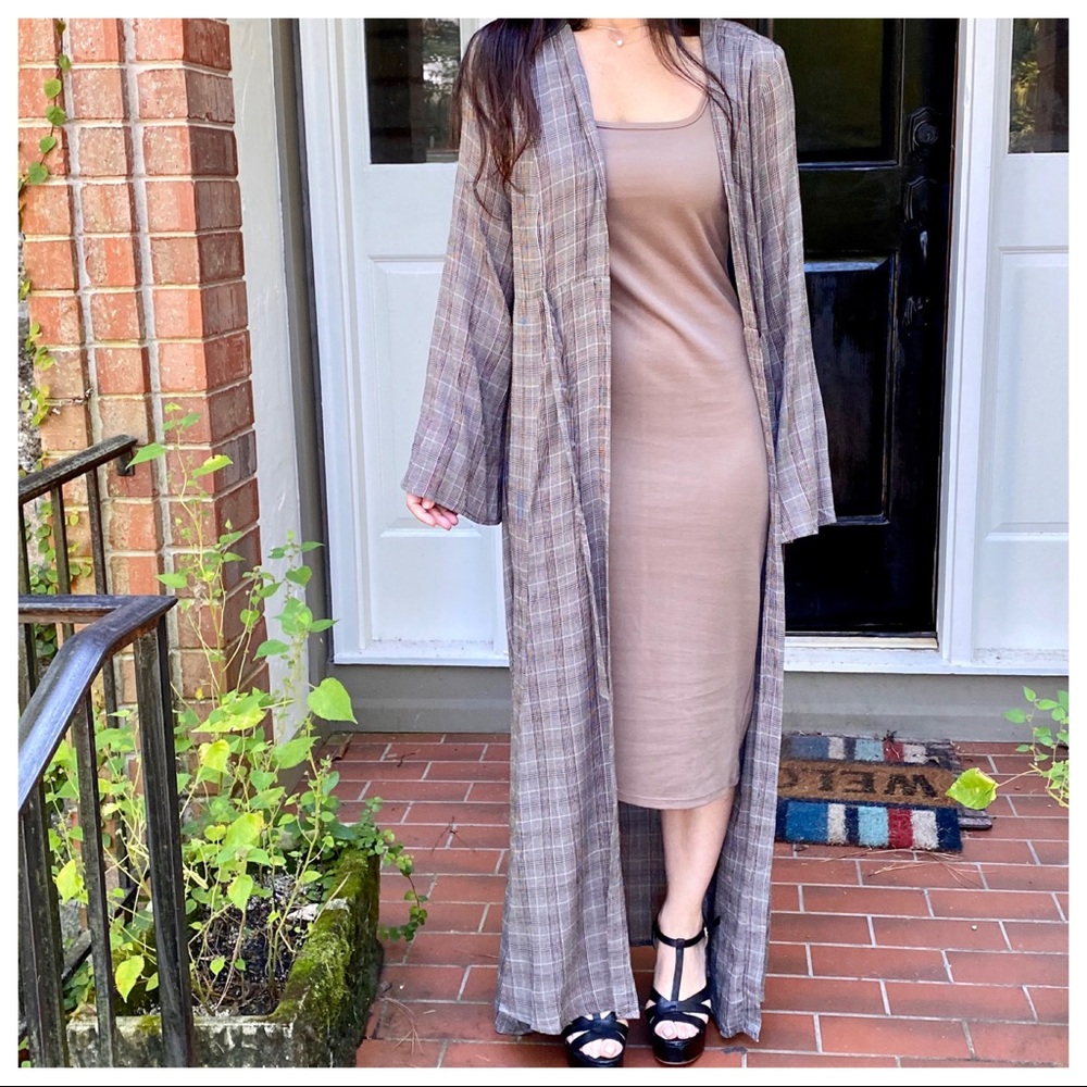 MOCHA MIDI TANK BODYCOM DRESS - Picture 9 of 9